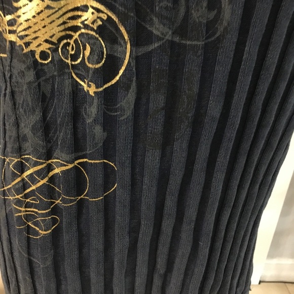 I.N.C Knitted blue pull over sweater. - Picture 4 of 11